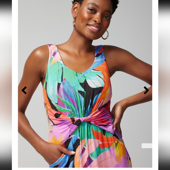 SOMA Cross Back Strap Bra Dress - Picture 3 of 12